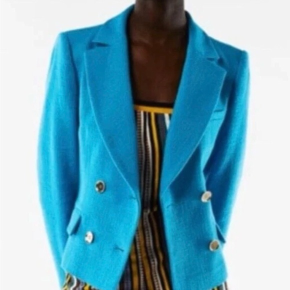 NWT! ❤️Zara❤️ Blazer Jacket - Picture 7 of 8